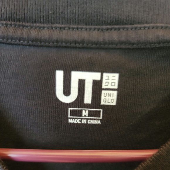 UNIQLO UT 2001: A Space Odyssey Black T-Shirt 2 Sided Mens Medium Black - Picture 4 of 6